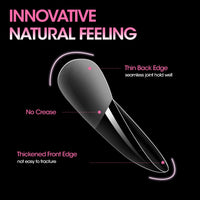 Gellen Long Stiletto Fake Nail Tips for Press on Nails, 504Pcs Soft Gel Tips for Nail Extensions Full Cover Pre-shaped 12 Sizes Clear False Nails for Nail Art