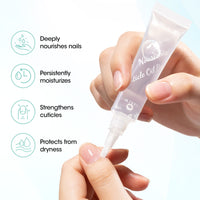 Gellen Nail Cuticle Oil Pen, Travel-sized Soft Brush Design, Rich in Jojoba Oil & VE, Soften Cuticle Strengthen Growth & Moisture Treatment for Dry Hangnail Thin Nails, 15ml Fragrance-free