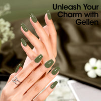 Gellen Gel Nail Polish, 18ml Sage Green Nail Polish Soak Off UV LED Nail Gel Polish Nail Art Manicure Salon at Home DIY Gel, Christmas Gifts for Women Girls