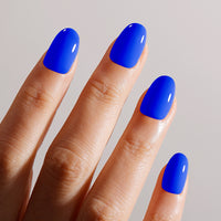 Gellen Gel Nail Polish, 18ml Electric Blue Nail Polish Soak Off UV LED Nail Gel Polish Nail Art Manicure Salon at Home DIY Gel, Christmas Gifts for Women Girls