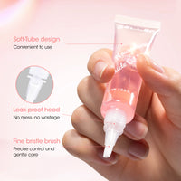 Gellen Cuticle Oil, Nourishing Nail Growth Oil Pen | Rich with Jojoba Oil & VE Soften Cuticles Strengthen Healthier-Looking Nails, Brush Applicator, Pro Care for Nails & Dry Hands, Strawberry Scent