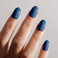 Gellen Gel Nail Polish, 18ml Haze Blue Nail Polish Soak Off UV LED Nail Gel Polish Nail Art Manicure Salon at Home DIY Gel, Christmas Gifts for Women Girls