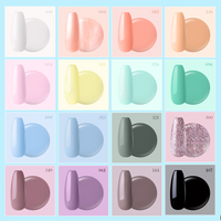 Candy Lover Gel Nail Polish Kit with Top Coat Base Coat Matte Coat, Natural Quick Dry Long-Lasting Gel Polish, 16 Colors Gel Nails, Spring Summer Gel Nail Polish Gift Sets for Home Salon Nail Art DIY