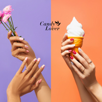 Candy Lover Gel Nail Polish Kit with Top Coat Base Coat Matte Coat 22 Colors UV Gel Polish Girls Ladies Women Nail Gel Polish Kit Holiday Gift Soak Off Gel Nail Set Gel Nail Polish
