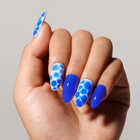 Gellen Gel Nail Polish, 18ml Electric Blue Nail Polish Soak Off UV LED Nail Gel Polish Nail Art Manicure Salon at Home DIY Gel, Christmas Gifts for Women Girls