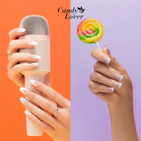 Candy Lover Gel Nail Polish Kit, 22 Colors Gel Polish with Top Coat Base Coat Matte Coat, UV Gel Nail Polish Set for Girls Women Holiday Gift