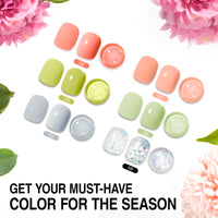 Candy Lover Nail Gel Polish, 6 Colors Flower Red Green Gel Polish Set, Soak Off UV LED Needed Nail Gel Set, Nail Art Gift for Women DIY Manicure