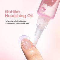 Gellen Cuticle Oil, Nourishing Nail Growth Oil Pen | Rich with Jojoba Oil & VE Soften Cuticles Strengthen Healthier-Looking Nails, Brush Applicator, Pro Care for Nails & Dry Hands, Strawberry Scent