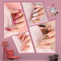Candy Lover Dip Powder Nail Dip Powder Set, 12 Nail Dip Colors, Manicure Nail Art Dipping Powder Kit Creme Brulee Collection Nudes Pink Brown Nails Set