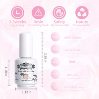 Perfect Summer Gel Nail Polish Set, Green Brown Grey Colors, UV Nail Gel Polish, Soak off Nail Polish, Compatible for Home Salon, Girls Gift Set