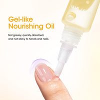 Gellen Cuticle Oil Pen for Nails, Vanilla Nourishing Nail Growth Oil, Jojoba & VE, Soften Cuticles Nails Strengthening, Leak-free Brush Applicator, Pro Nail Care for Brittle Dry Hands