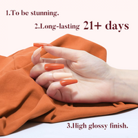 Candy Lover Gel Nail Polish Set, 6 Red Peach Brown Colors Quick Dry Long-lasting Gel Polish, Soak Off UV LED Nail Polish, Gel Nails Art Gift for Girls Women