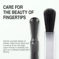 Candy Lover Classic Gel Nail Polish Set, 6 Black White Gray Glitter Gel Polish, Quick Dry Long Lasting UV Gel Nail Polish