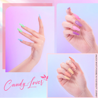Candy Lover Gel Nail Polish Kit with LED UV Lamp, 12 Colors Gel Nail Polish Set, Soak Off Gel Polish Kit, All-in-One Nail Kit, Quality Gel Polish, DIY Manicure Gel Nails Kit Gift for Teen Girls Women