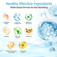 Gellen 15ml Nail Strengthener, Air Dry Clear Finish Nail Growth Strengthener for Thin Weak and Damaged Nails Repair Solution with Protein Keratin Calcium Nourish Nail Care Treatment, Ocean Scented