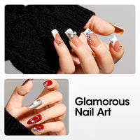 Gellen Nail Rhinestone Glue for Nails, Super Strong Adhesive Gel Nail Glue for Nail Charms Gem 3D Nails Bling Gel for Nail Art Jewel Diamonds UV Cured, 1Pc 30g