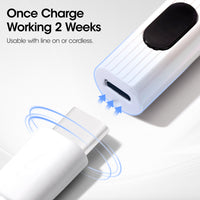 Gellen Portable Mini UV Light for Gel Nails, Handheld UV Nail Lamp with Base, 3 Timer Settings & LCD Display, Fingernails Curing Nail UV Light