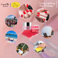 Candy Lover Dip Powder Nail Dip Powder Set, 12 Nail Dip Colors, Manicure Nail Art Dipping Powder Kit Creme Brulee Collection Nudes Pink Brown Nails Set