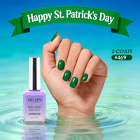 Gellen Gel Nail Polish, 18ml Dark Emerald Green Nail Polish Soak off UV LED Nail Gel Polish Nail Art Manicure Salon at Home DIY Gel, Valentine Gifts for Women Girls