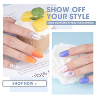 Perfect Summer Gel Nail Polish, 12 Colors Gel Polish Neon Rainbow Soak Off UV Nail Polish Gel, Manicure DIY Salon Nail Art Gift for Women Girls