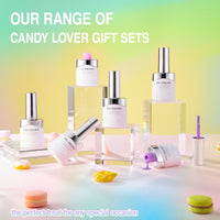 Candy Lover Nail Gel Polish, 6 Colors Classic Macaron Gel Polish Set, Soak Off UV LED Needed Nail Gel Set, Nail Art Gift for Women DIY Manicure