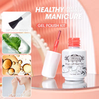 Perfect Summer Gel Nail Polish Kit, 20 Colors Gel Polish Macaron Fresh UV Nail Polish Gel Set with Glossy Base Top Coat Matte Coat, Manicure DIY Salon Nail Art Gift for Women Girls