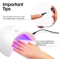 Gellen Gel Nail Polish, 18ml Nude Neutral Nail Polish Soak Off UV LED Nail Gel Polish Nail Art Manicure Salon at Home DIY Gel, Christmas Gifts for Women Girls
