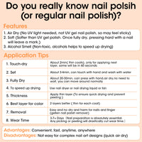 Gellen Base & Top Coat Nail Polish Set, Nude Nail Ridge Filler & High Shine Top Coat Duo, Nail Strengthener for Weak Damaged Nails, Quick Dry Chip Resistant Clear Nail Polish, HEMA Free