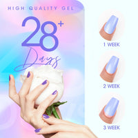 Perfect Summer Gel Nail Polish, 12 Colors Gel Polish Macaron Nude Sheer Soak Off UV Nail Polish Gel, Manicure DIY Salon Nail Art Gift for Women Girls