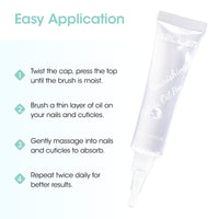 Gellen Nail Cuticle Oil Pen, Travel-sized Soft Brush Design, Rich in Jojoba Oil & VE, Soften Cuticle Strengthen Growth & Moisture Treatment for Dry Hangnail Thin Nails, 15ml Fragrance-free