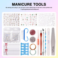 Candy Lover Gel Nail Polish Kit, 12 Colors Christmas Collection Nail Gel Kit with Greeting Card & 72W UV Nail Lamp, Salon Quality Long-lasting Gel Polish Set, Gift for Girl Women DIY Manicure