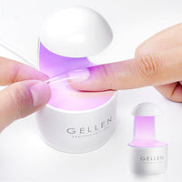 Gellen 8W Mini UV Light for Cure Nails, Portable Nail UV Lamp for Quick Curing Manicure Nail Art Gel Nail Polish Home & Nail Salon