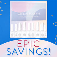 Perfect Summer Gel Nail Polish, 12 Colors Gel Polish Classic Full Color Soak Off UV Nail Polish Gel, Manicure DIY Salon Nail Art Gift for Women Girls