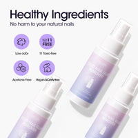 Gellen Nail Glue Remover, Gel Nail Glue Remover for Press On Nails, Easy Remove Solid Nail Glue Gel On Fake Nail Tips, 60ML