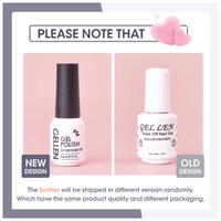 Gellen Gel Nail Polish Kit with Black White Grey Gel Polish, Glitter Pink Nail Polish, Soak off Gel Nail Kit for DIY Home Gel Manicure Set, 6 Colors Gel Nail Polish Kit for Nail Art