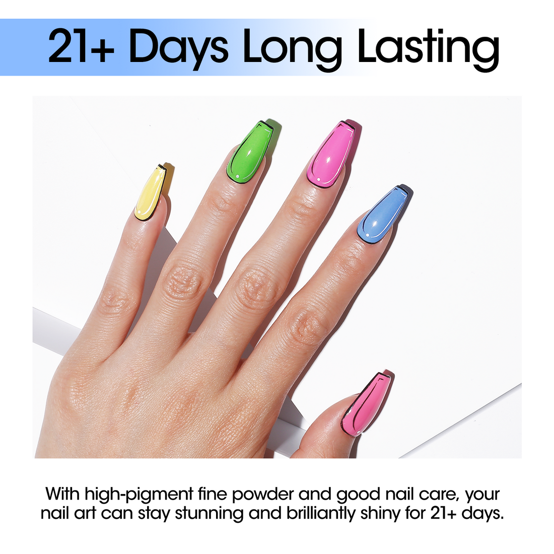 Gellen Dip Powder Nail Kit, 12 Colors Bright Red Pink Purple Blue Dip Nail Powder Kit with Dust Brush and Nail File, Nail Art Spring Summer Bright Series Dip Powder Set