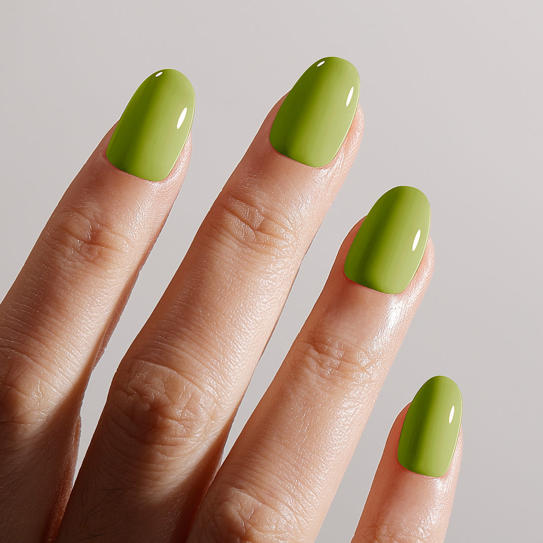 Gellen Gel Nail Polish, 18ml Light Green Nail Polish Soak Off UV LED Nail Gel Polish Nail Art Manicure Salon at Home DIY Gel, Christmas Gifts for Women Girls