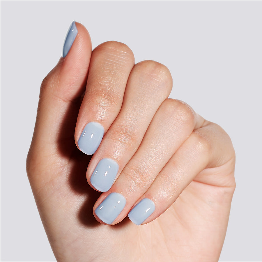Gellen Jelly Gel Nail Polish, 18ML Sheer Sky Blue Gel Polish UV Light Soak off Translucent Nail Polish Salon Manicure DIY Nail Art, Christmas Gifts for Women Girls