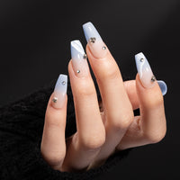 Gellen Jelly Gel Nail Polish, 18ML Sheer Sky Blue Gel Polish UV Light Soak off Translucent Nail Polish Salon Manicure DIY Nail Art, Christmas Gifts for Women Girls