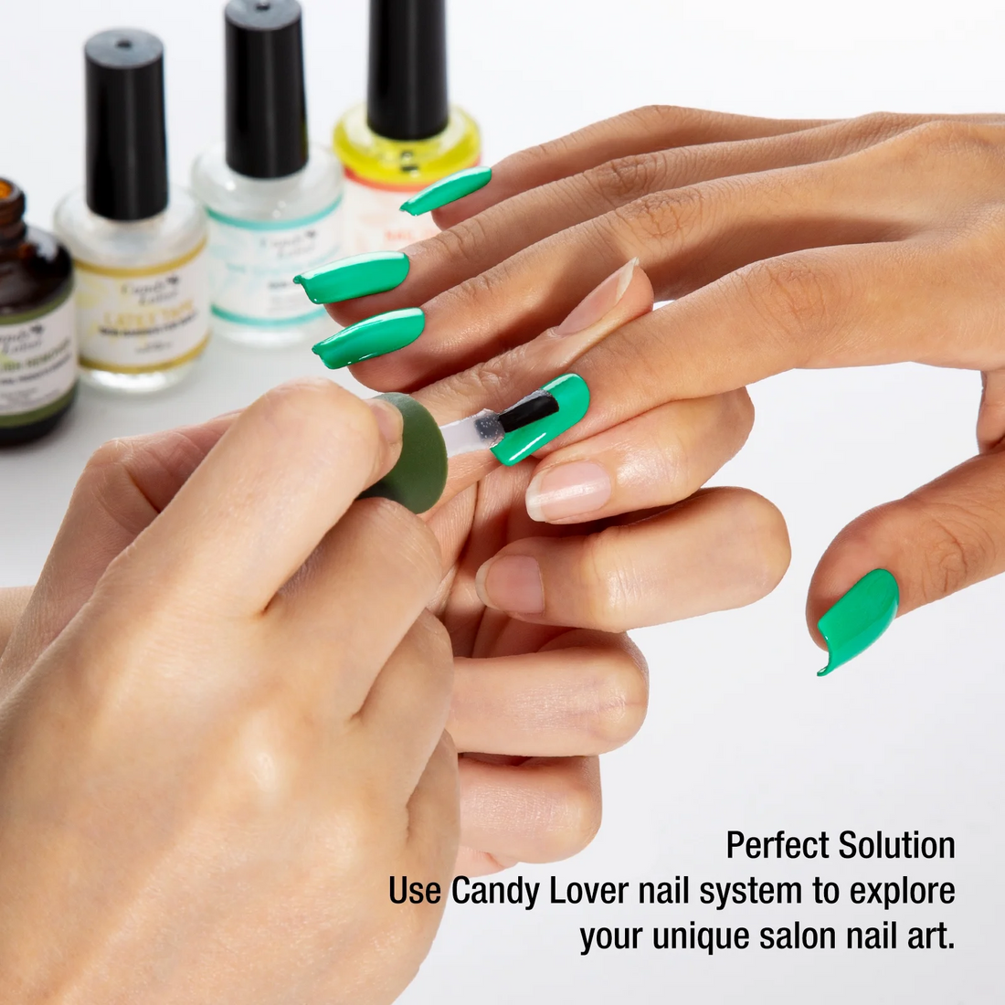 Candy Lover Gel Nail Polish Remover Kit, Non Acetone Nail Polish Gel Remover, Liquid Latex Peel Off Tape, Cuticle Oil, Cuticle Remover Liquid, No Irritating, No Soaking or Wrapping