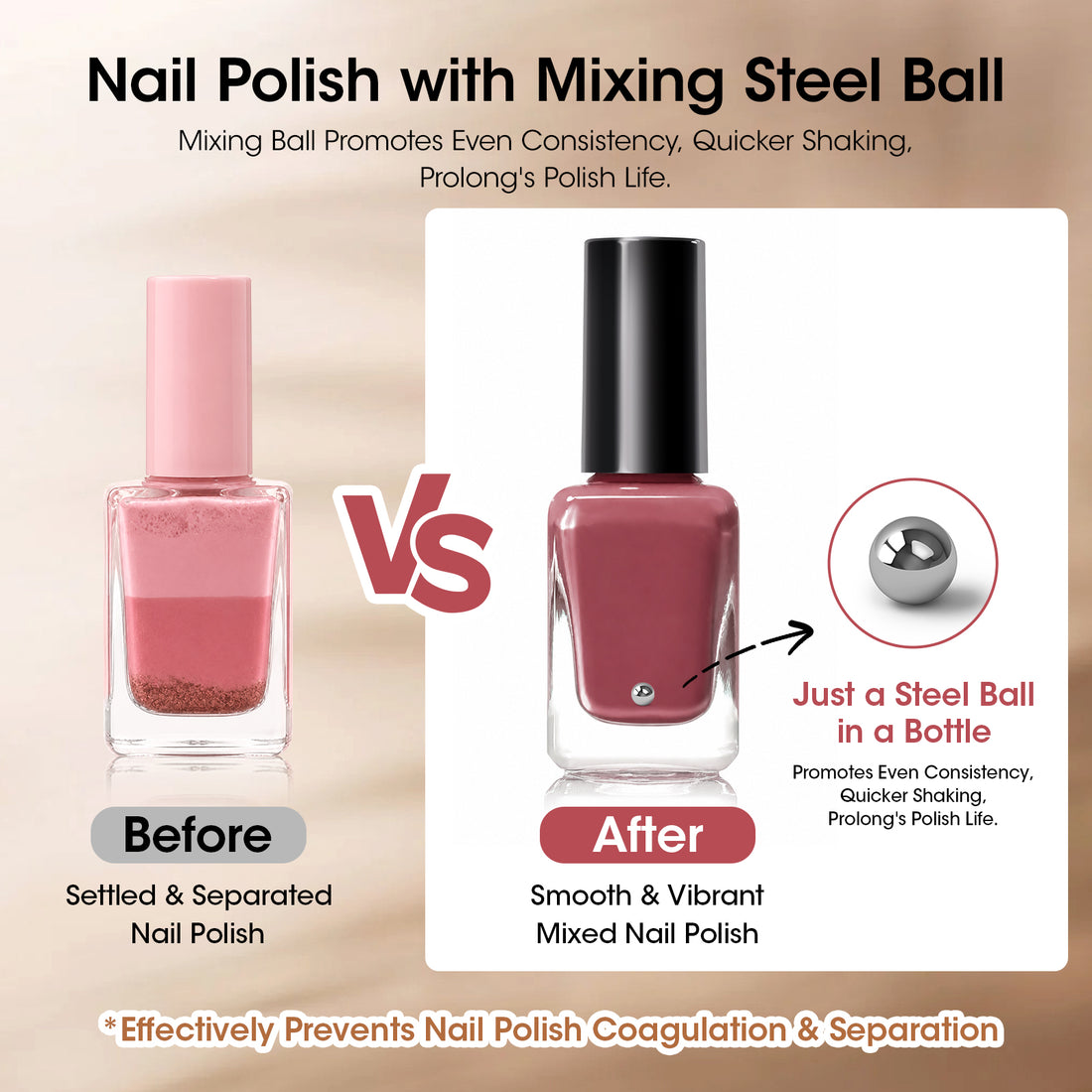Gellen Quick Dry Nail Polish, 6Colors Wine Plum Dark Tone Gradient Collection Regular Nail Polish Set No UV Light Needed for Finger Toe & Fake Nails Home Salon DIY Nail Art