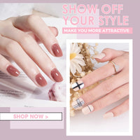 Perfect Summer Gel Nail Polish, 12 Colors Gel Polish Classic Gray Nude Black Soak Off UV Nail Polish Gel, Manicure DIY Salon Nail Art Gift for Women Girls