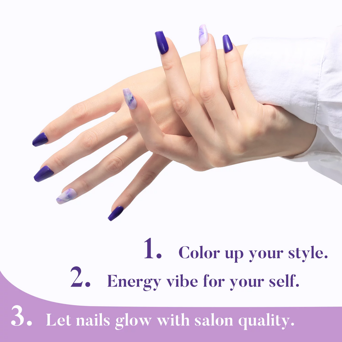 Candy Lover Gel Nail Polish Set, 6 Colors Lavender Pink Purple Gel Polish, Pastel Soak Off UV LED Nail Polish Nail Art Gift Set for Women