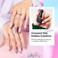 Gellen 24Pcs Gel Nail Polish Set, 20Colors Classic Vibrant Gel Polish with Base Coat & Glossy Matte Cateye Top Coat, HEMA TMPTA TPO 3-Free Red Pink Green White UV Cured Soak off Nail Kit for Women