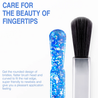 Candy Lover Gel Nail Polish, Blue Colors Gel Nail Polish Set, Blue White Glitter Gel Polish