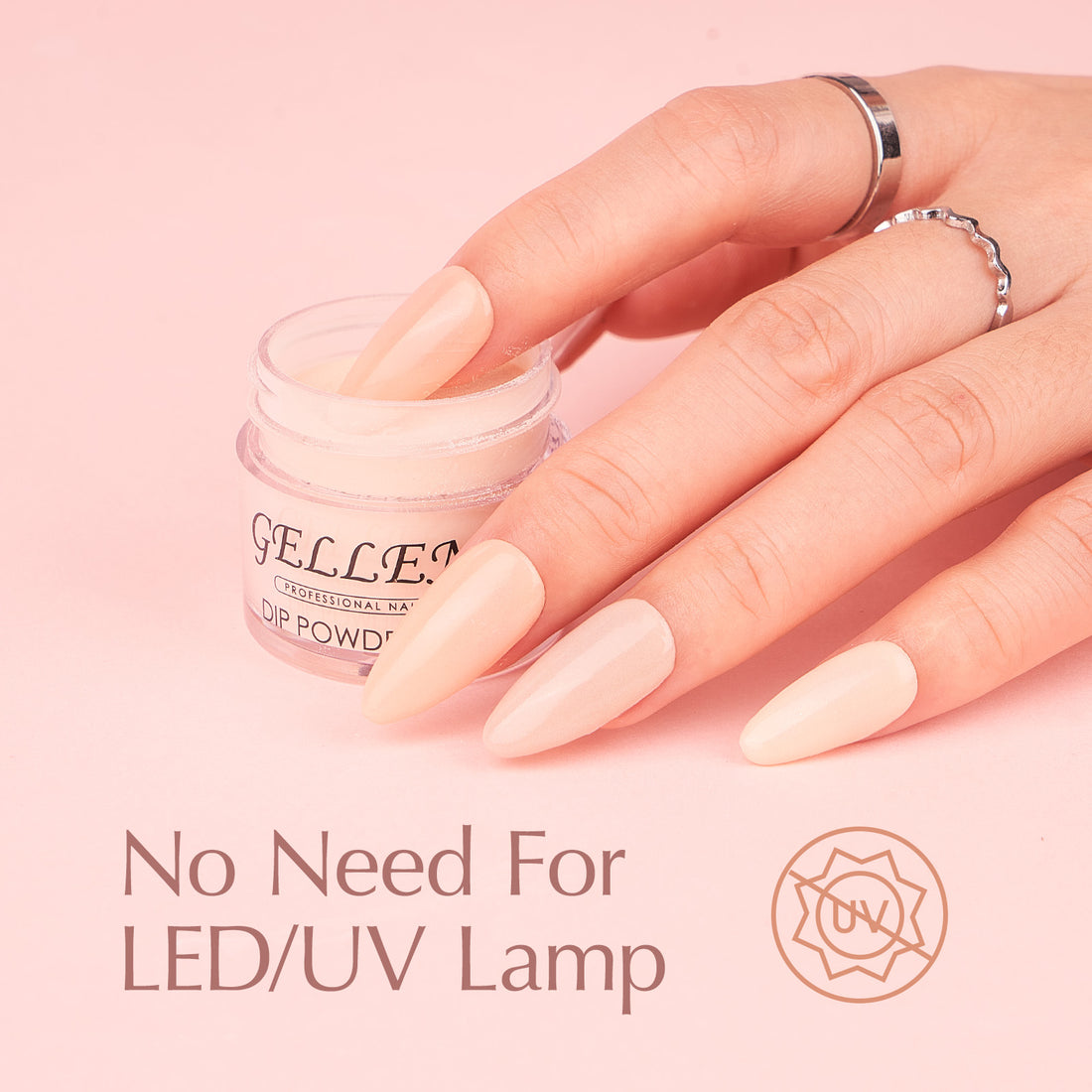 Gellen Dip Powder Nail Kit, 12 Colors Nudes Pink Brown Grey Dip Nail Powder Kit with Dust Brush and Nail File, Nail Art Fall Nudes Series Dip Powder Set