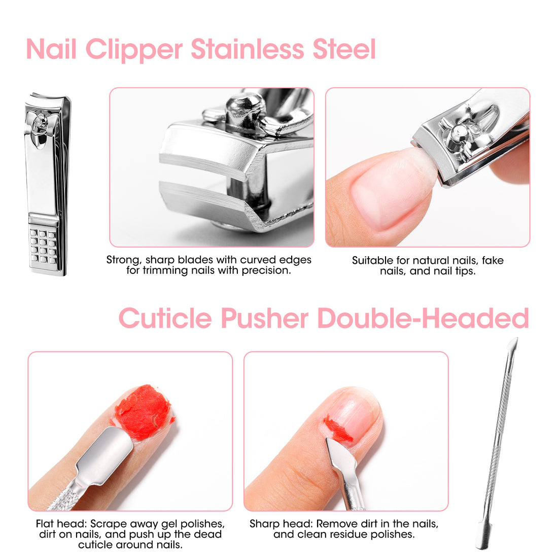 Gellen Nail Prep Kit, Nail Strengthener & Cuticle Care Set, 10PCS Nail Cleanser Pads, Nail File Buffer Block, Cuticle Oil Pen, Manicure Pedicure Tools Kit for Gel Nails, Acrylic Nail & Press on Nails