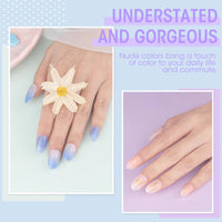 Perfect Summer Gel Nail Polish, 12 Colors Gel Polish Macaron Nude Sheer Soak Off UV Nail Polish Gel, Manicure DIY Salon Nail Art Gift for Women Girls