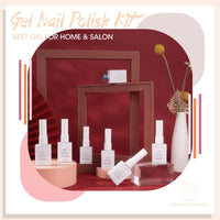 Perfect Summer Gel Nail Polish, 12 Colors Gel Polish Morandi Gray Nude Pink Soak Off UV Nail Polish Gel, Manicure DIY Salon Nail Art Gift for Women Girls
