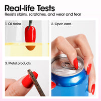 Gellen Gel Top Coat, 2Pcs 18ML Gel Polish Top Coat Soak Off UV Light Cured, Upgraded Crystal Glossy Top Coat Gel Nail Polish for Salon Nail Art Home Manicure